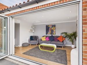 Garden room from outside- click for photo gallery